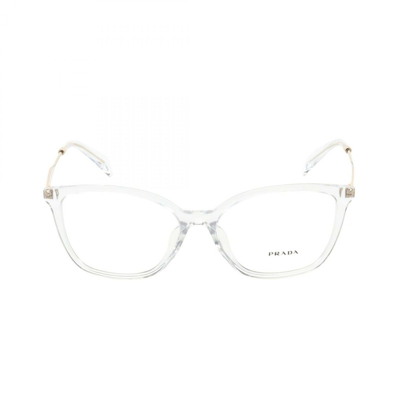 PRADA 女士透明塑膠約會眼鏡-0