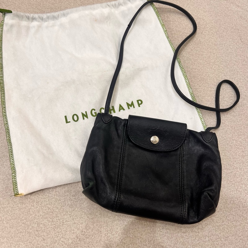 Longchamp 小羊皮 郵差包（已售出）-0
