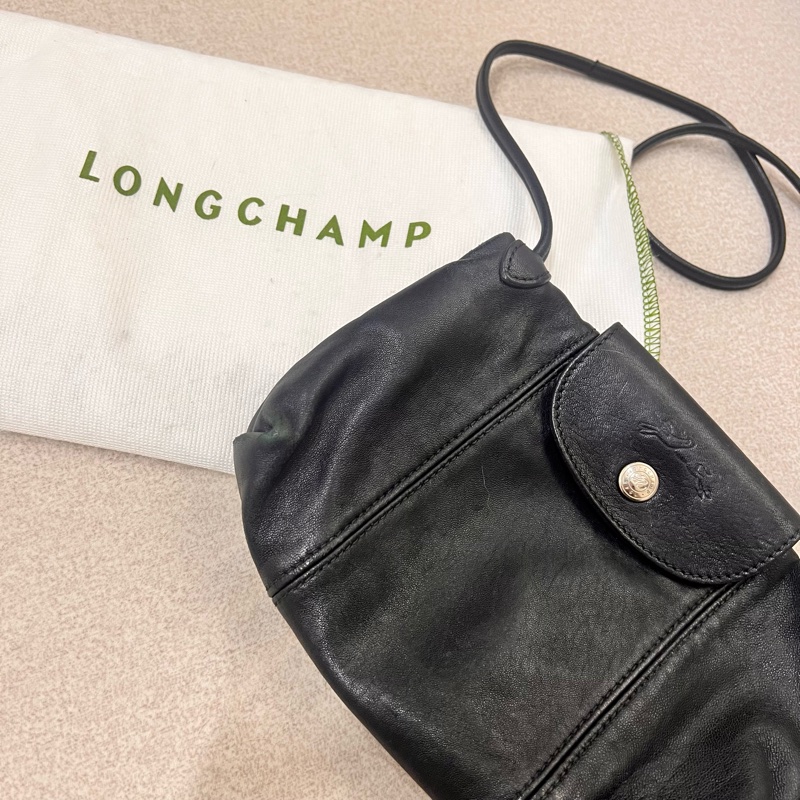Longchamp 小羊皮 郵差包（已售出）-6