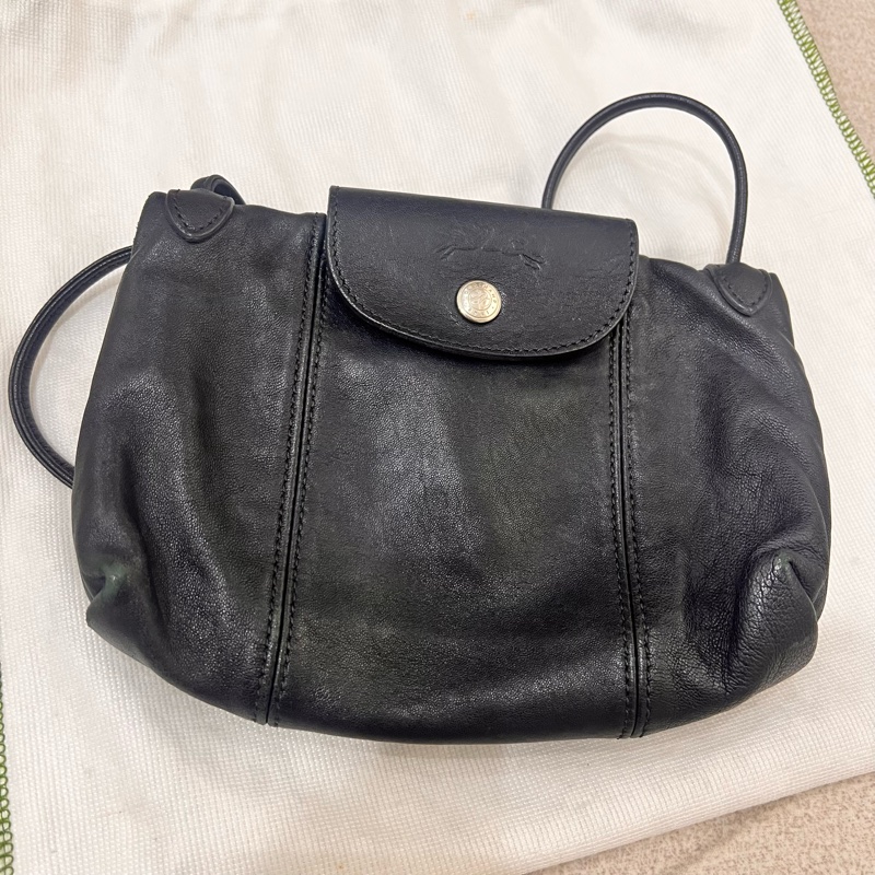 Longchamp 小羊皮 郵差包（已售出）-16