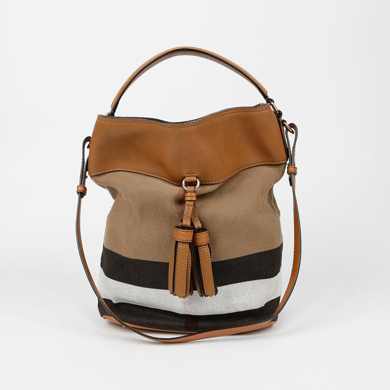 BURBERRY Ashby 流蘇單肩手提包 3982937-1