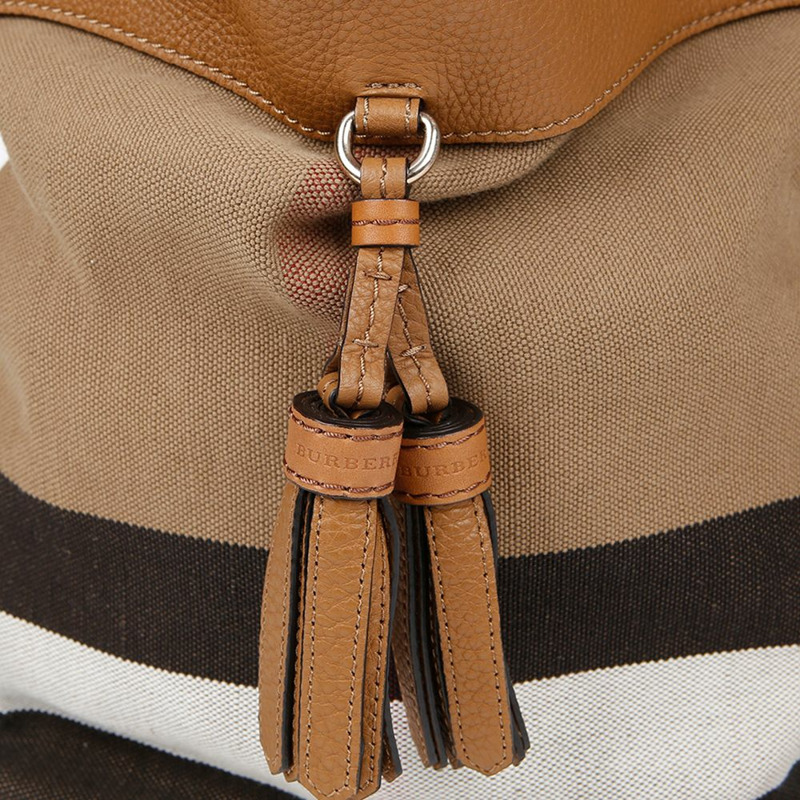 BURBERRY Ashby 流蘇單肩手提包 3982937-2