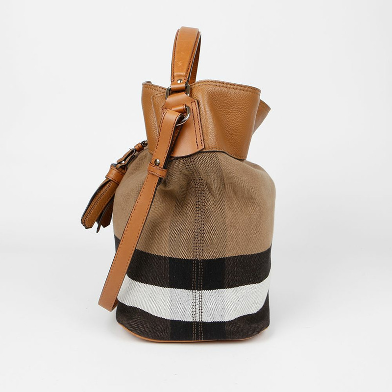 BURBERRY Ashby 流蘇單肩手提包 3982937-5