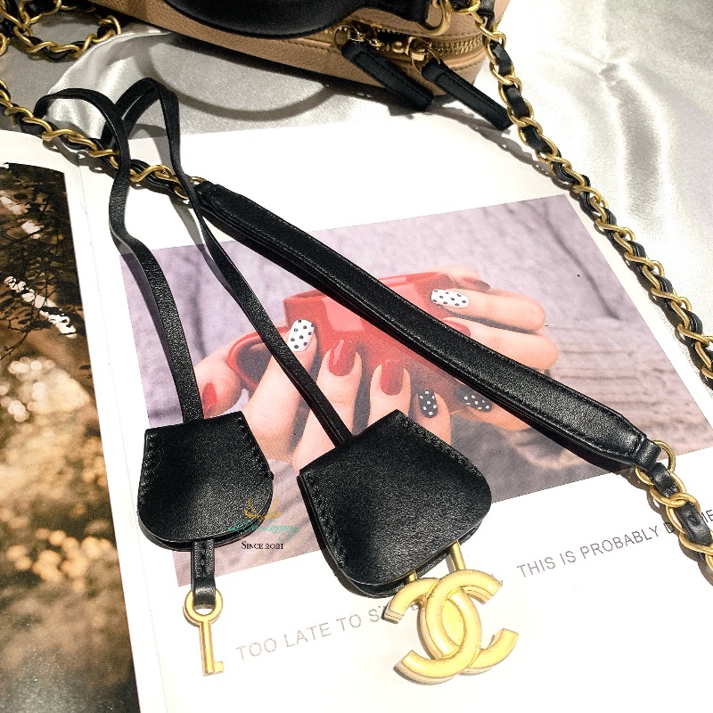 CHANEL 香奈兒 Vanity case 21公分 養樂多色 化妝箱 鍊包 晚宴包-13