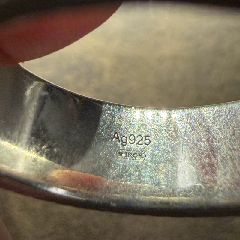 Gucci Marmont純銀戒指-3