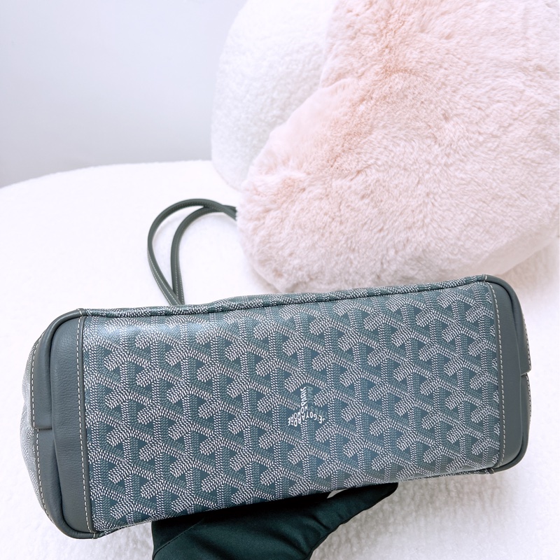 Goyard artois pm 灰色老花托特包-3