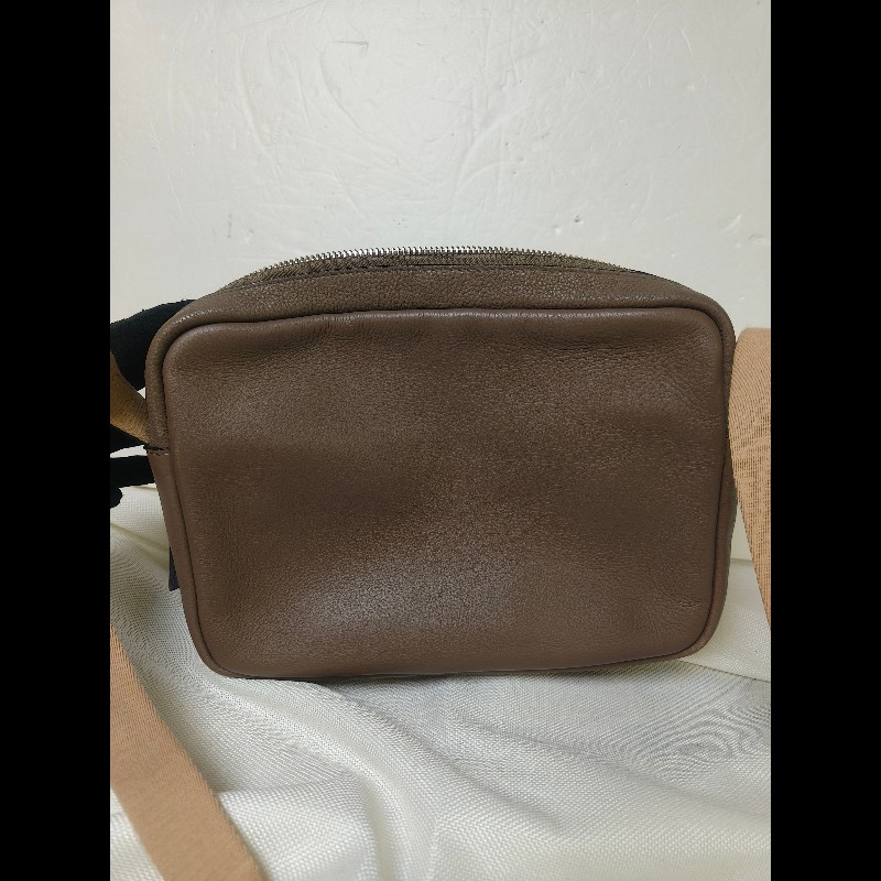 🔥年終狂降🔥【限時降價只到12/31（原31,800）】【8成新】㊣✨ LOEWE ✨(附防塵袋)羅威 拼色 雙釦 小牛皮 皮革 郵差包 側背包 斜背包/男女可用/二手包/保證正品🌳二手樹屋🌳-4