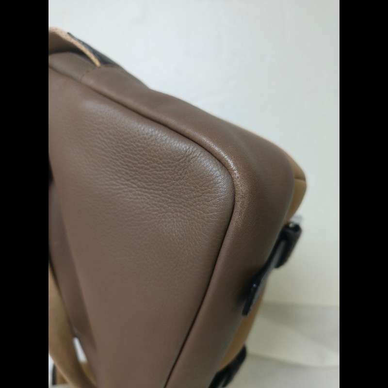 🔥年終狂降🔥【限時降價只到12/31（原31,800）】【8成新】㊣✨ LOEWE ✨(附防塵袋)羅威 拼色 雙釦 小牛皮 皮革 郵差包 側背包 斜背包/男女可用/二手包/保證正品🌳二手樹屋🌳-7