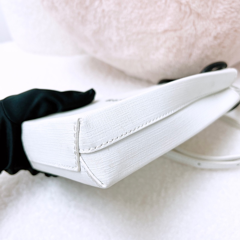 Balenciaga shopper 白色購物提袋手機包-6