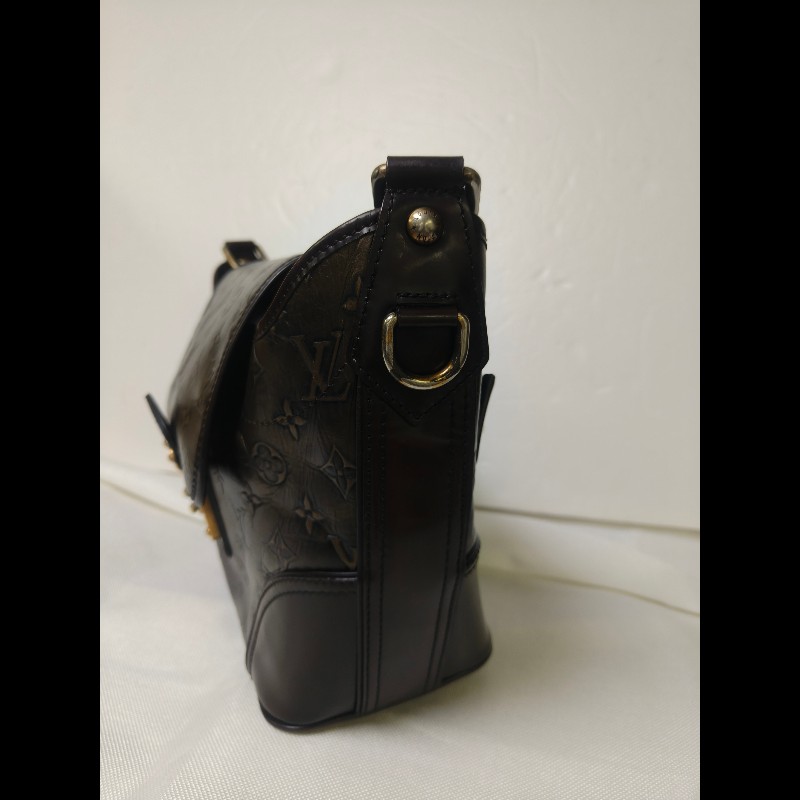 🔥年終狂降🔥【限時降價只到12/31(原36,800)】㊣✨Louis Vuitton✨路易威登 LV 稀有 古銅 壓紋 老花 壓釦 單肩背 肩背包/二手精品/二手包/保證正品🌳二手樹屋🌳-3