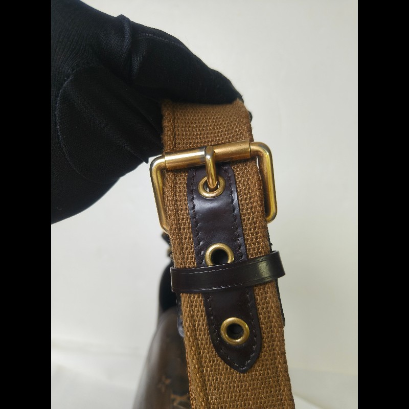 🔥年終狂降🔥【限時降價只到12/31(原36,800)】㊣✨Louis Vuitton✨路易威登 LV 稀有 古銅 壓紋 老花 壓釦 單肩背 肩背包/二手精品/二手包/保證正品🌳二手樹屋🌳-34