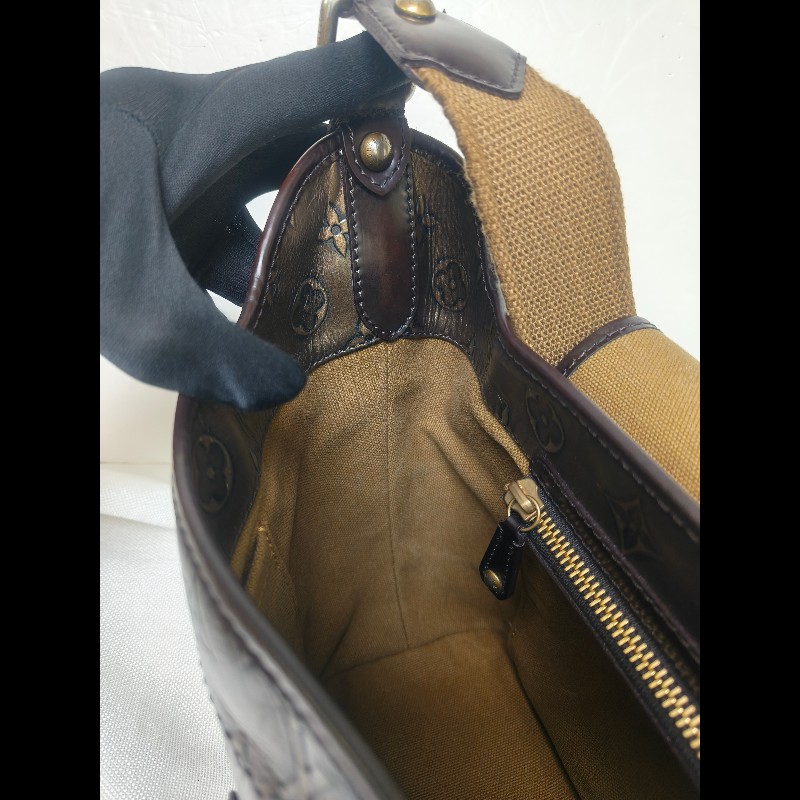 🔥年終狂降🔥【限時降價只到12/31(原36,800)】㊣✨Louis Vuitton✨路易威登 LV 稀有 古銅 壓紋 老花 壓釦 單肩背 肩背包/二手精品/二手包/保證正品🌳二手樹屋🌳-41