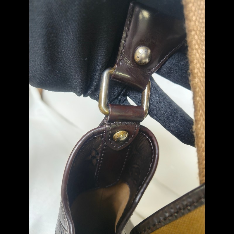 🔥年終狂降🔥【限時降價只到12/31(原36,800)】㊣✨Louis Vuitton✨路易威登 LV 稀有 古銅 壓紋 老花 壓釦 單肩背 肩背包/二手精品/二手包/保證正品🌳二手樹屋🌳-42