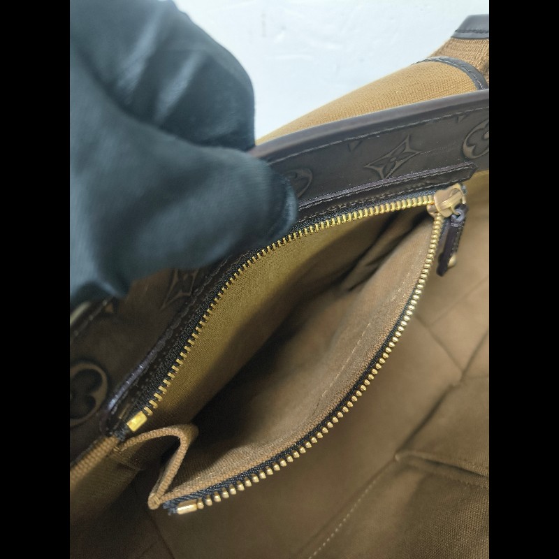 🔥年終狂降🔥【限時降價只到12/31(原36,800)】㊣✨Louis Vuitton✨路易威登 LV 稀有 古銅 壓紋 老花 壓釦 單肩背 肩背包/二手精品/二手包/保證正品🌳二手樹屋🌳-46