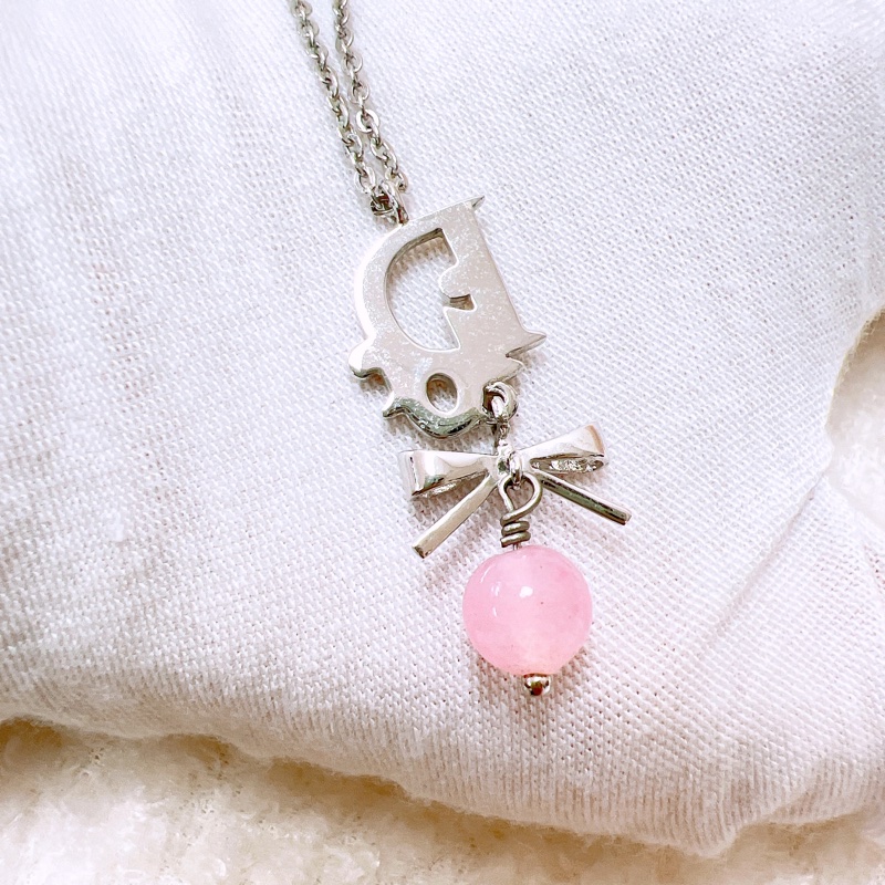 Dior 蝴蝶結項鍊-2