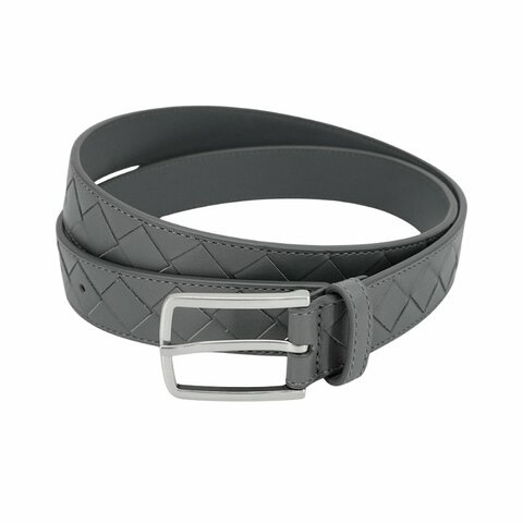 BV 灰色編織皮帶 85公分-0