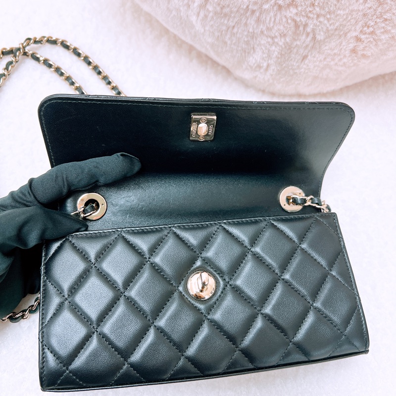 Chanel trendy woc 鏈條包/橫版kelly-12