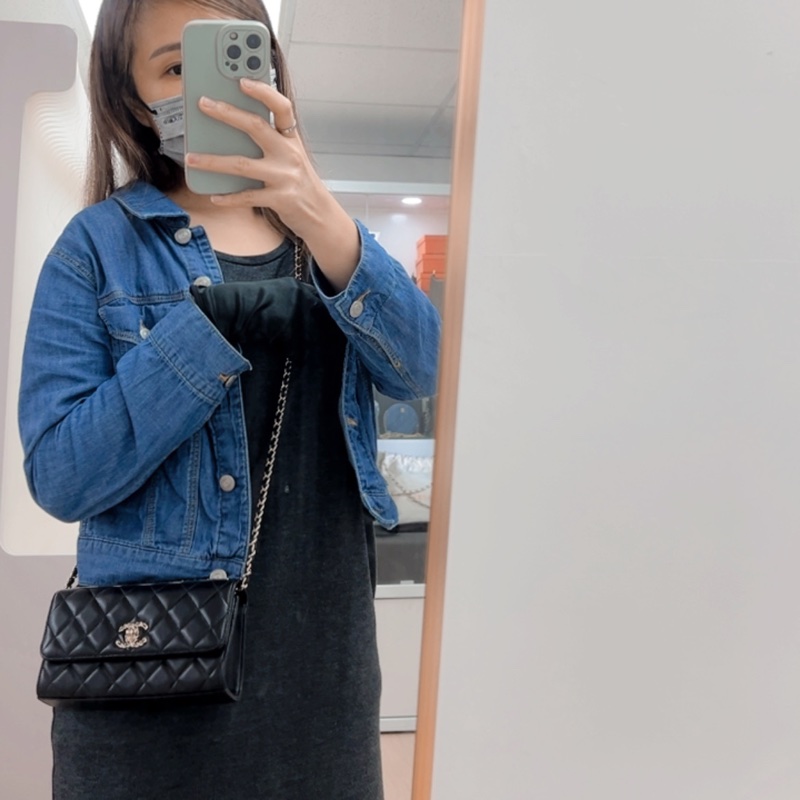 Chanel trendy woc 鏈條包/橫版kelly-15