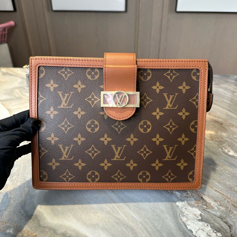 極❤️LV/路易威登Pochette Dauphine 達芙妮手拿包 洗漱包-1