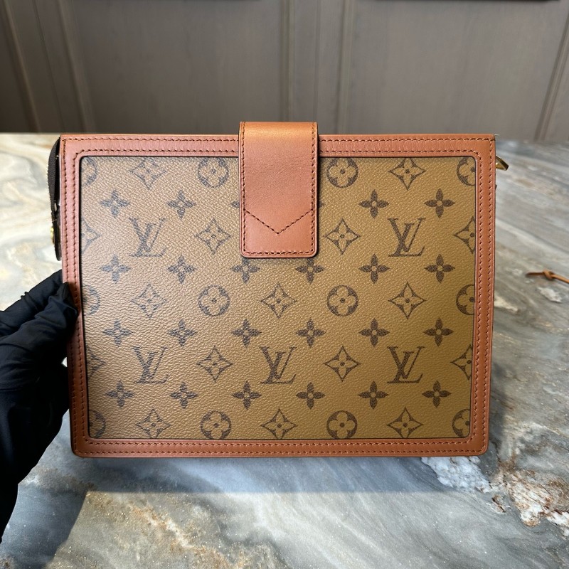 極❤️LV/路易威登Pochette Dauphine 達芙妮手拿包 洗漱包-2