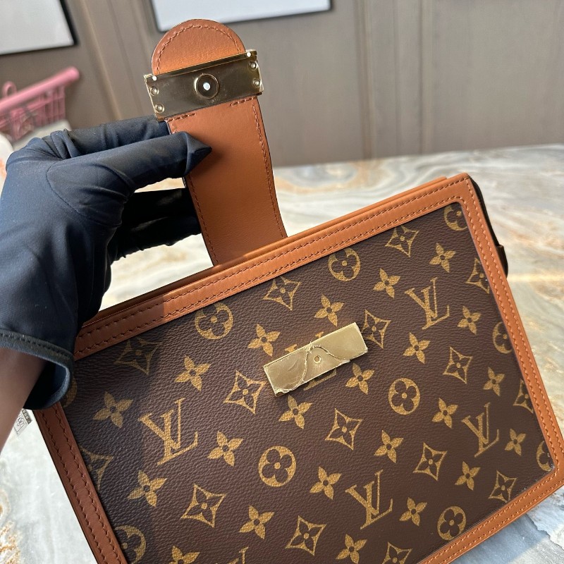 極❤️LV/路易威登Pochette Dauphine 達芙妮手拿包 洗漱包-3