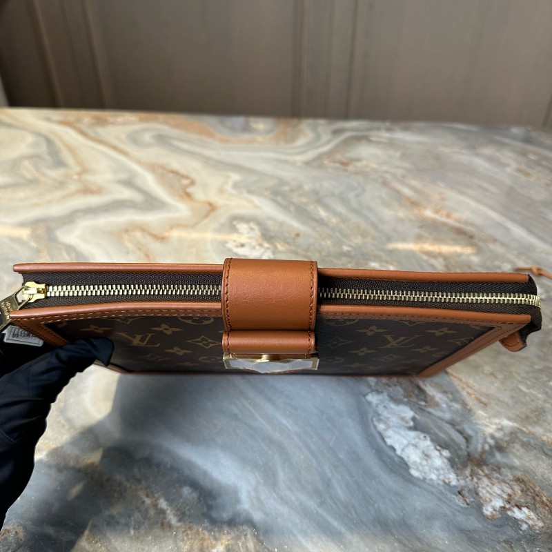 極❤️LV/路易威登Pochette Dauphine 達芙妮手拿包 洗漱包-12