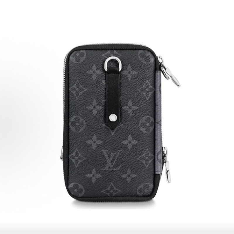 LV/路易威登 黑武士小相機包 斜背包肩背包-0