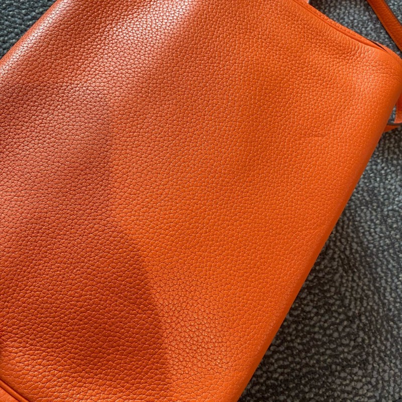 Hermes 橙色金扣Kelly32-22