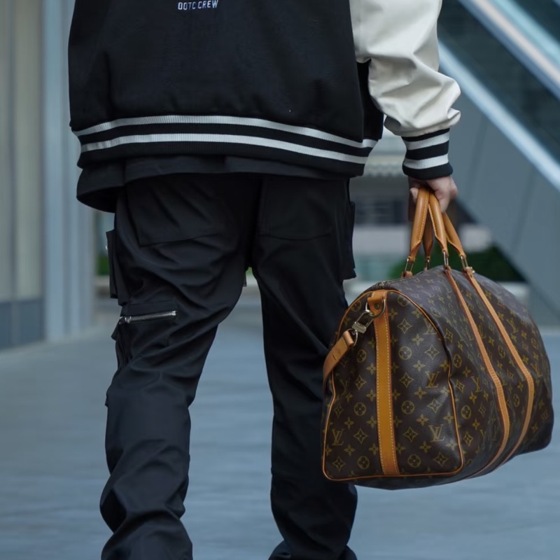 🌷Louis Vuitton Keepall55行李袋.旅行包｜經典花紋✦fufu style 精品✦ 氣質款｜-9