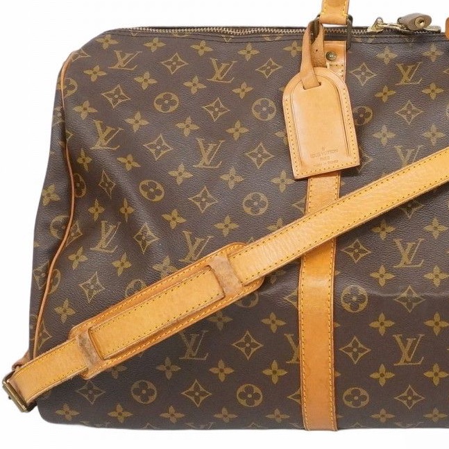 🌷Louis Vuitton Keepall55行李袋.旅行包｜經典花紋✦fufu style 精品✦ 氣質款｜-12