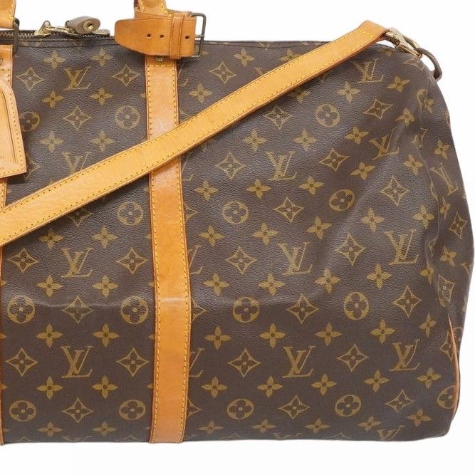 🌷Louis Vuitton Keepall55行李袋.旅行包｜經典花紋✦fufu style 精品✦ 氣質款｜-14