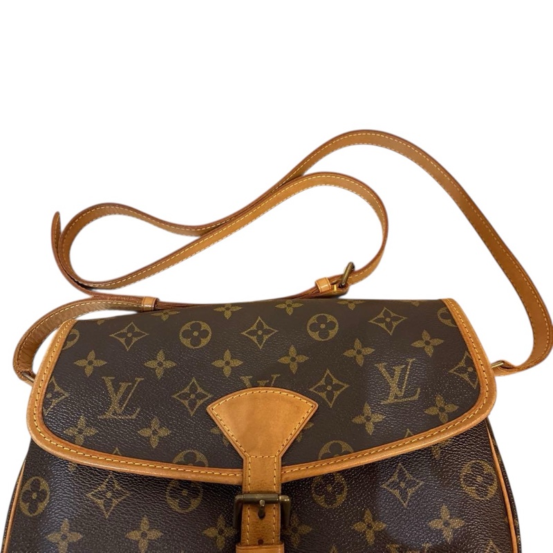 🌷LouisVuitton 老式法棍包.協背包.側背包 ｜經典花紋✦fufu style 精品✦ 氣質款｜-19