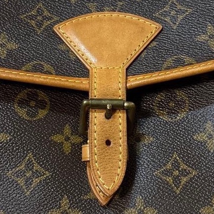 🌷LouisVuitton 老式法棍包.協背包.側背包 ｜經典花紋✦fufu style 精品✦ 氣質款｜-21