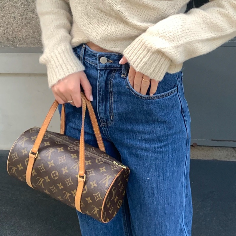 🌷LouisVuitton 巴比龍手提包協背包側背包 ｜經典花紋✦fufu style 精品✦ 氣質款｜-0