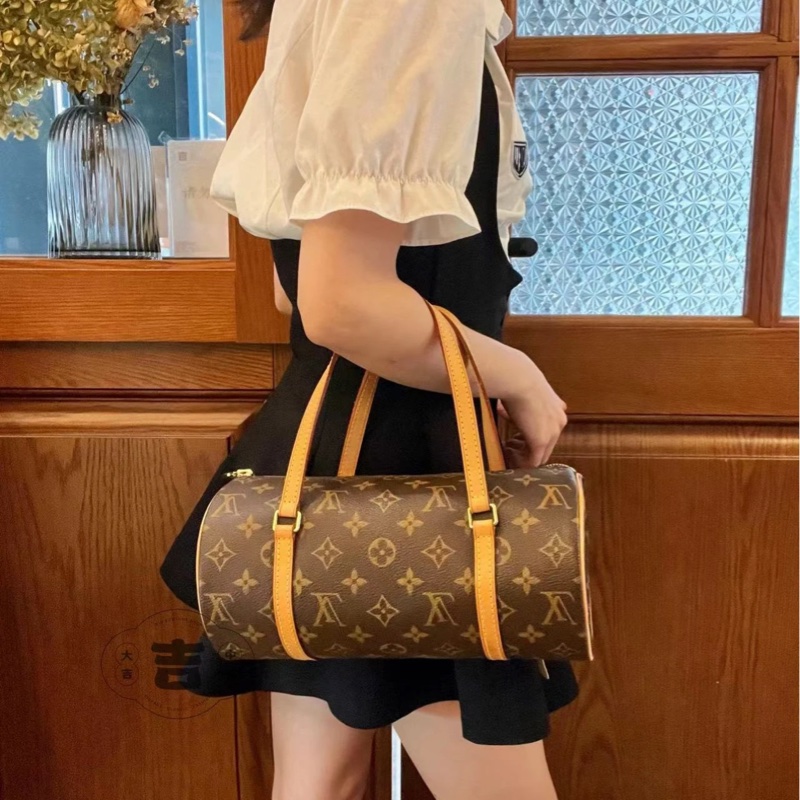 🌷LouisVuitton 巴比龍手提包協背包側背包 ｜經典花紋✦fufu style 精品✦ 氣質款｜-2