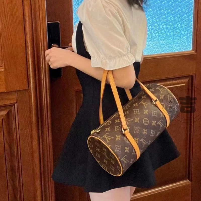 🌷LouisVuitton 巴比龍手提包協背包側背包 ｜經典花紋✦fufu style 精品✦ 氣質款｜-3