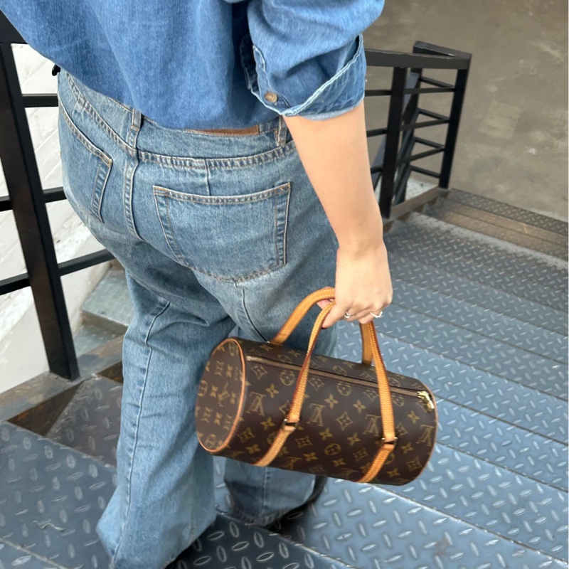 🌷LouisVuitton 巴比龍手提包協背包側背包 ｜經典花紋✦fufu style 精品✦ 氣質款｜-5