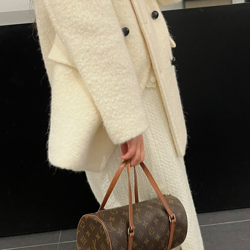 🌷LouisVuitton 巴比龍手提包協背包側背包 ｜經典花紋✦fufu style 精品✦ 氣質款｜-8