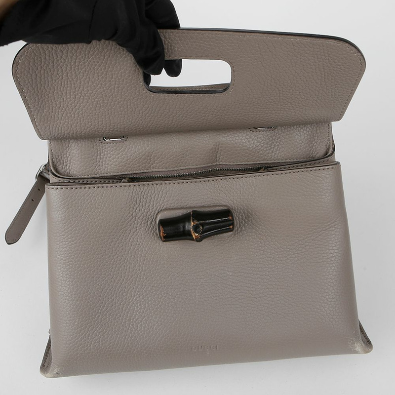 GUCCI 竹製手提單肩包 370831-15