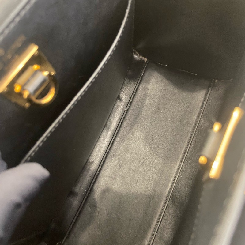 LV City Steamer 編織皮革拼色手提包-10