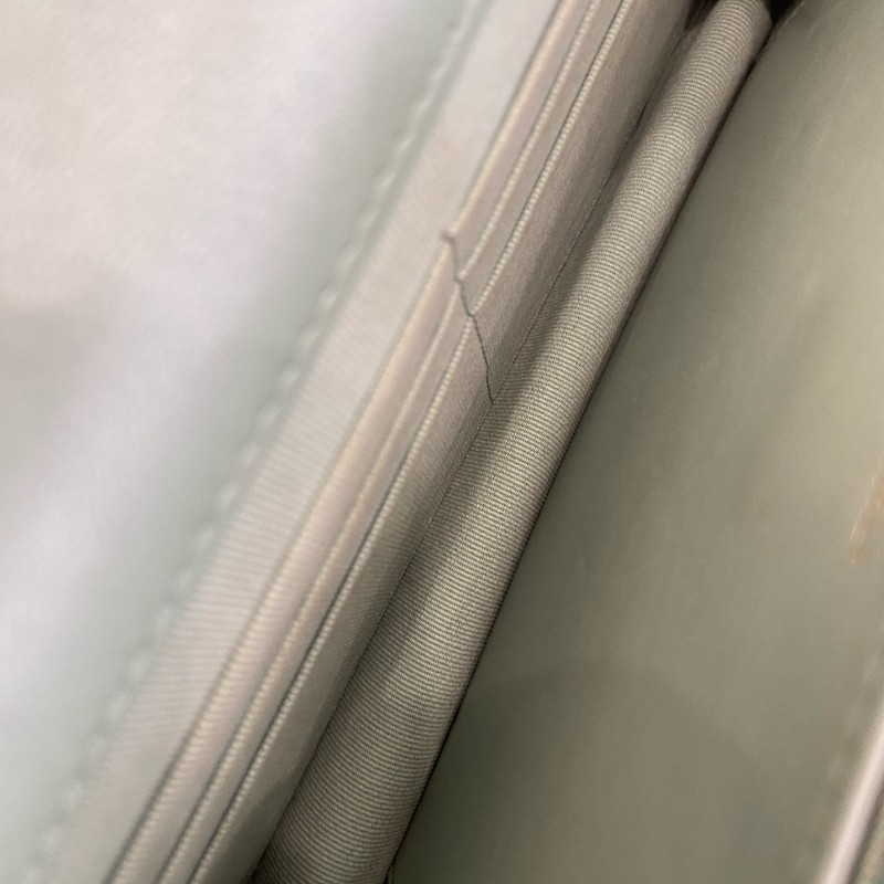 Chanel/香奈兒 人魚姬綠色限量款 19bag woc 斜背包肩背包-17