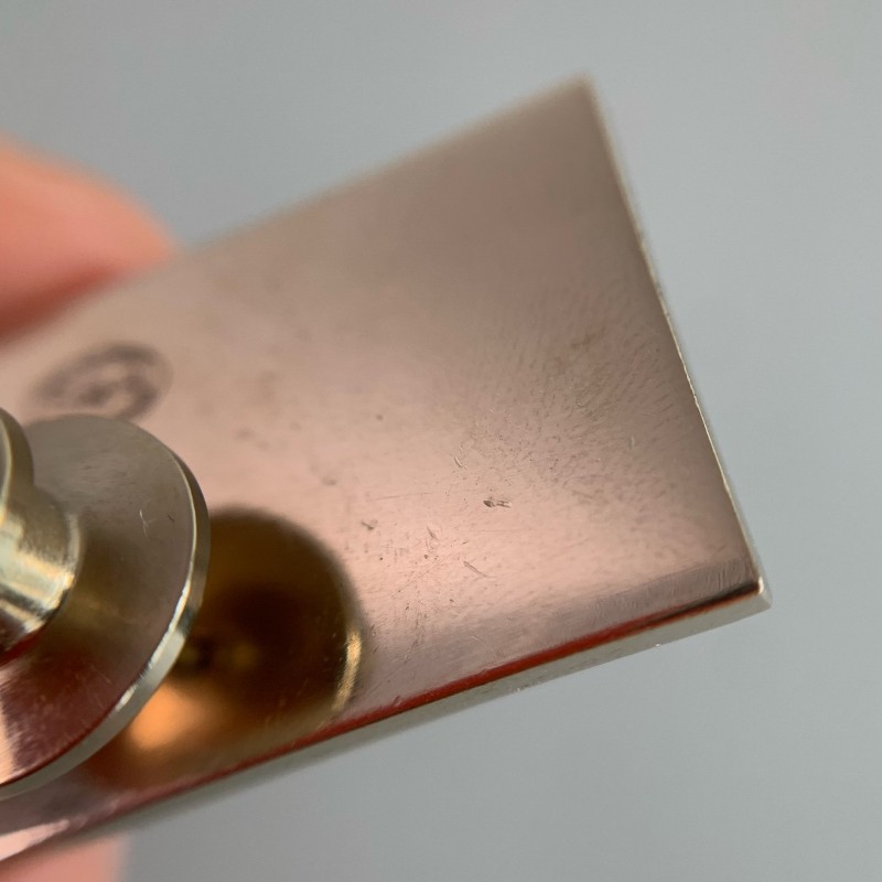 Chanel 香奈兒 coco琺琅 數字方牌胸針-10