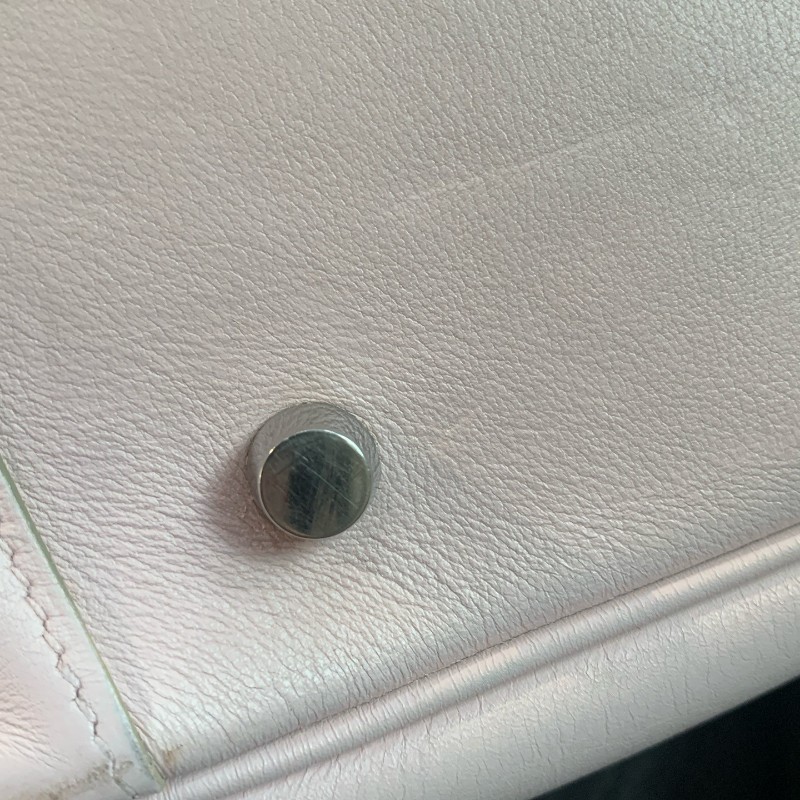 Hermes愛馬仕 Lindy34 粉色銀扣
肩背包-10