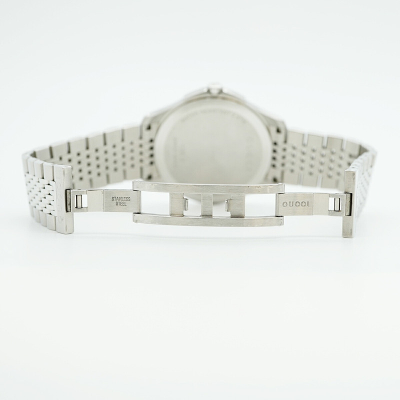 Gucci G-Timeless 126.3 棕色錶盤男士腕錶-4