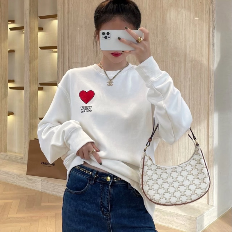 ෆ Celine AVA白色老花腋下包-3