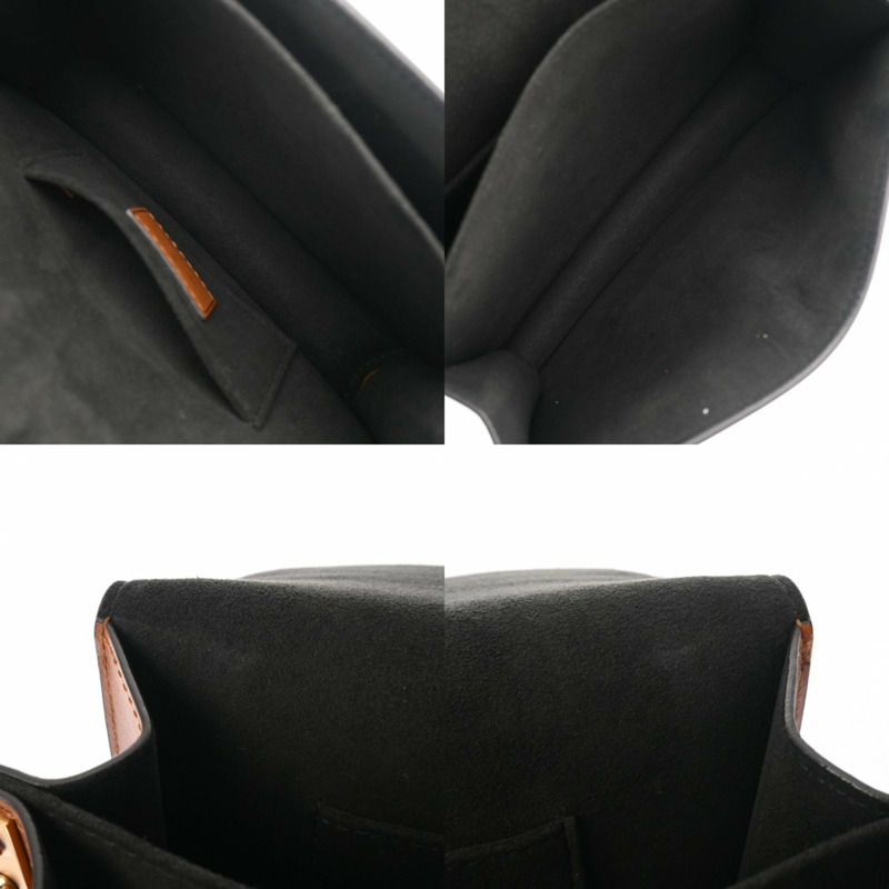 路易威登 Monogram Reverse Dauphine Mini（舊款，棕色）M44580 女士帆布肩背包-9