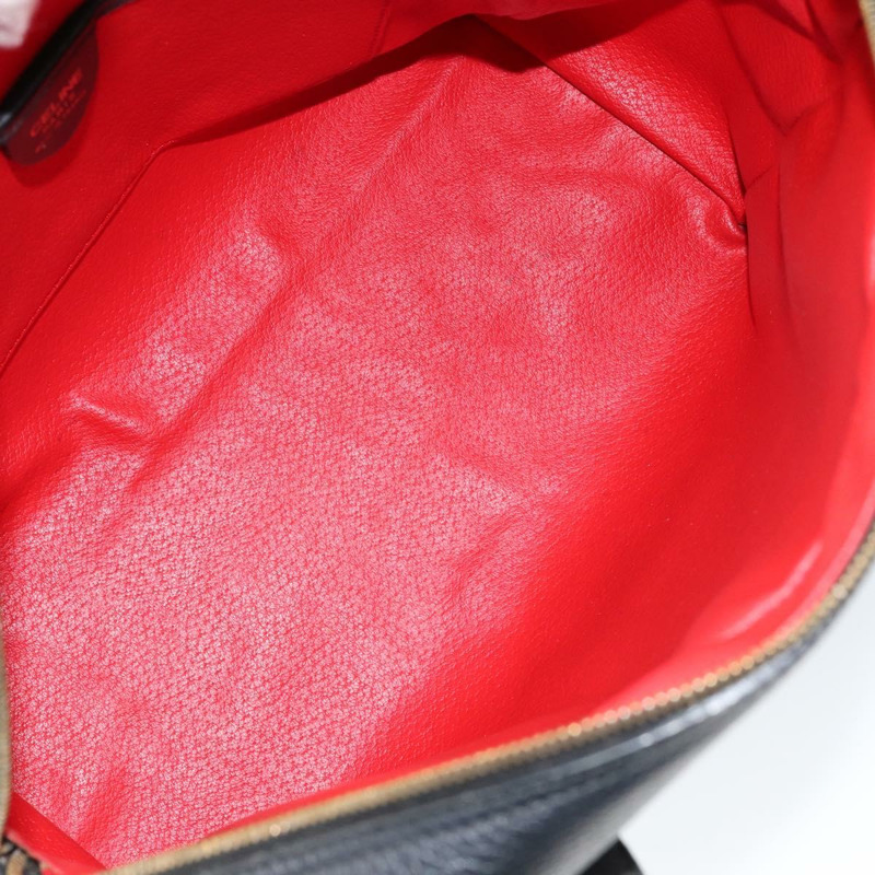 【日本直送】CELINE 手提包 皮革 黑色 金色 正品 149040-10