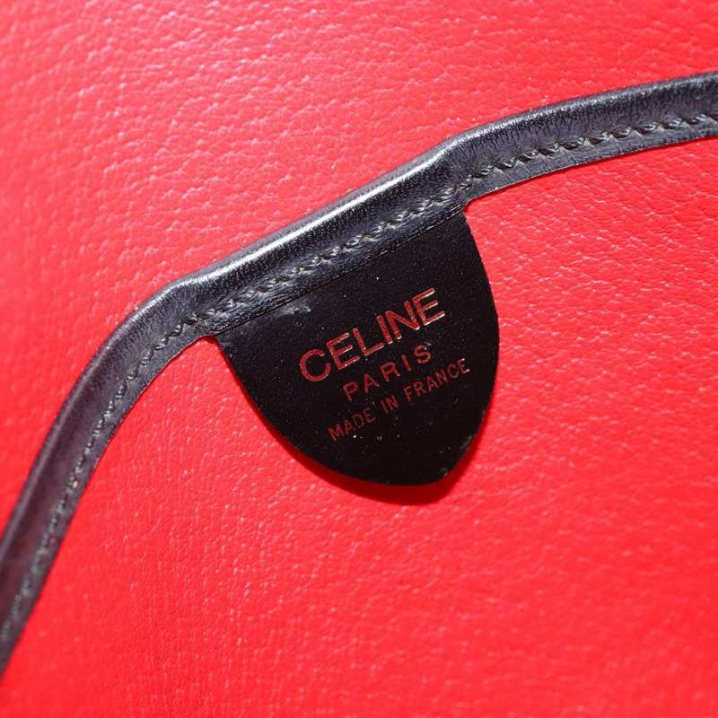 【日本直送】CELINE 手提包 皮革 黑色 金色 正品 149040-17