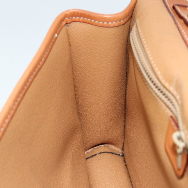 【日本直送】CELINE Macadam帆布圓形單肩包 PVC皮革 棕色 金色 正品 149156-17