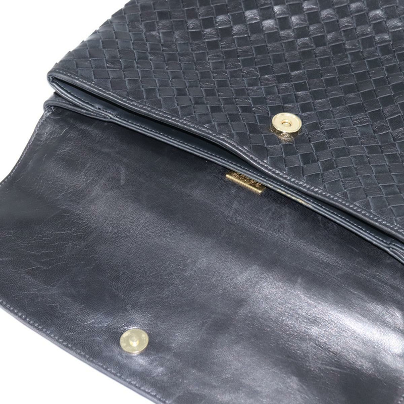 【日本直送】BALLY 手提包 皮革 黑色 金色 正品 BA7374-9